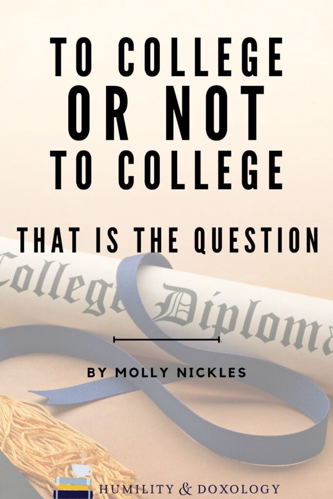 to college or not to college molly nickles homeschooling high school