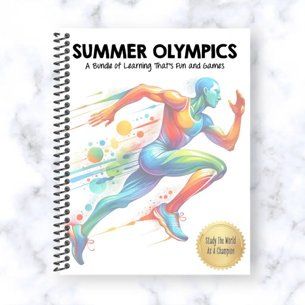 Olympics Books for Kids Olympic Games Olympic history athletes picture books biographies homeschool unit study summer Olympics France 2024