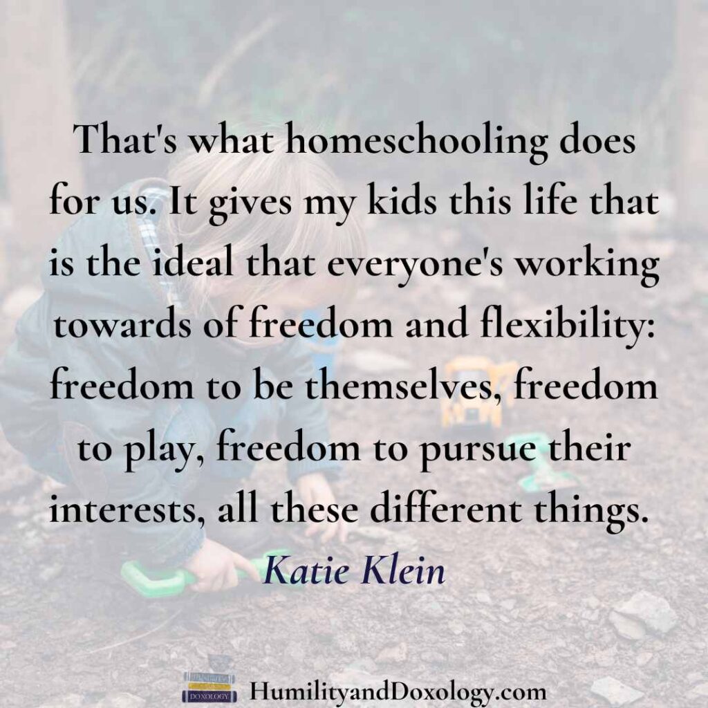 Charlotte Mason living education for little learners Katie Klein homeschool conversations freedom