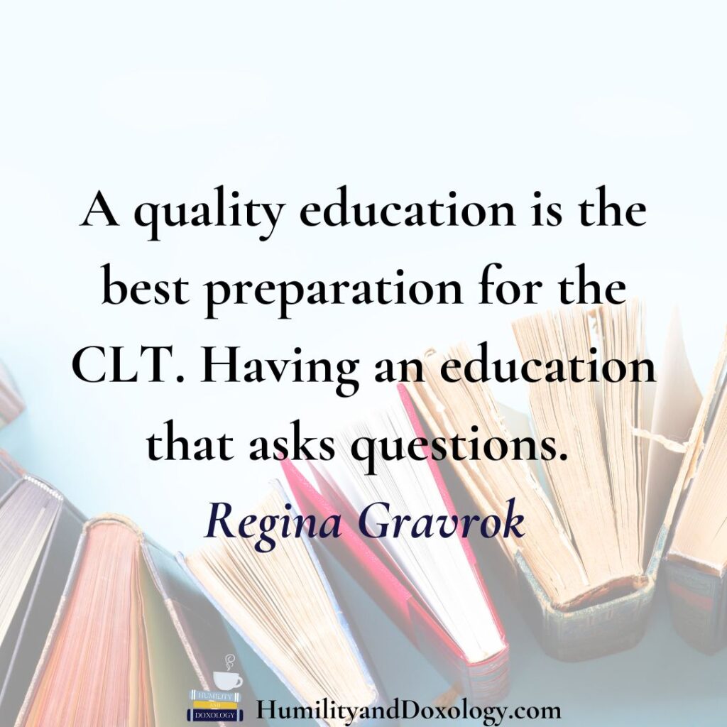 Homeschool Conversations podcast Classical Education, Homeschooling, and the CLT exam Regina Gravrok