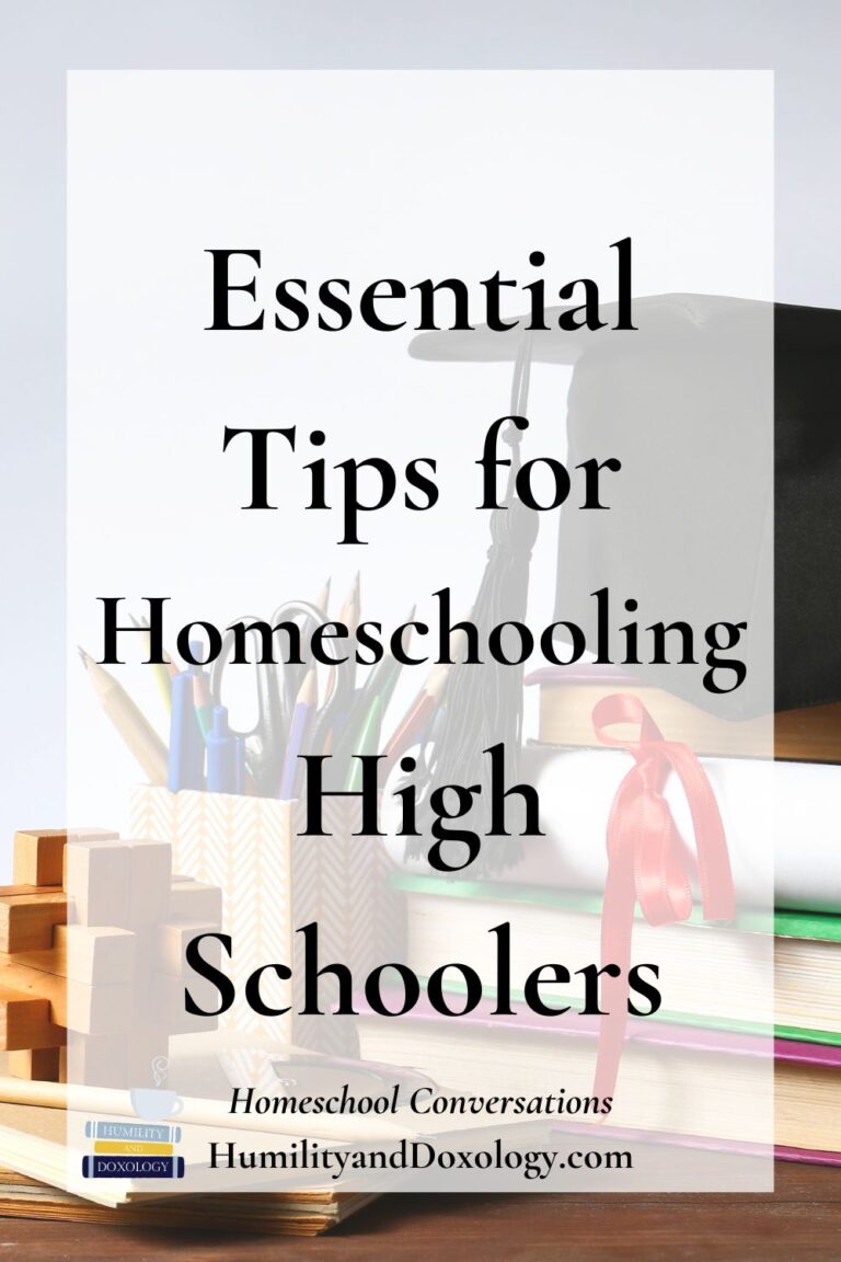 Hs Tips Essential Tips for Homeschooling High Schoolers