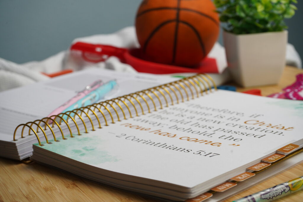 plan prep pray homeschool homemaker planner