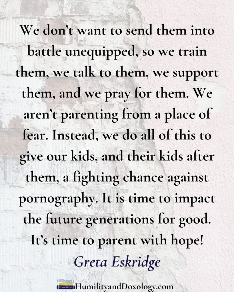 it's time to talk to your kids about porn with greta eskridge