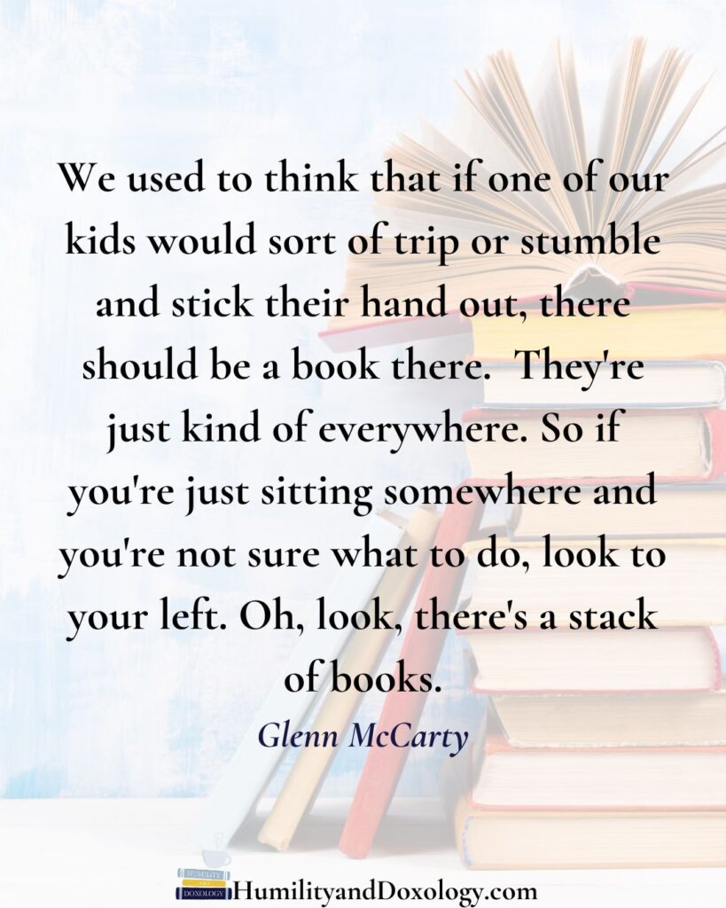 Raising Readers and Embracing Creativity a Conversation with Glenn McCarty Homeschool Conversations