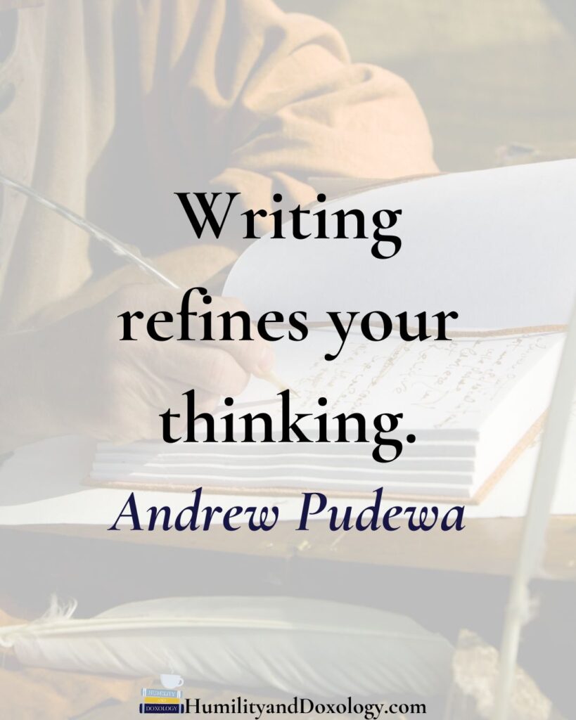 writing refines your thinking andrew pudewa homeschool