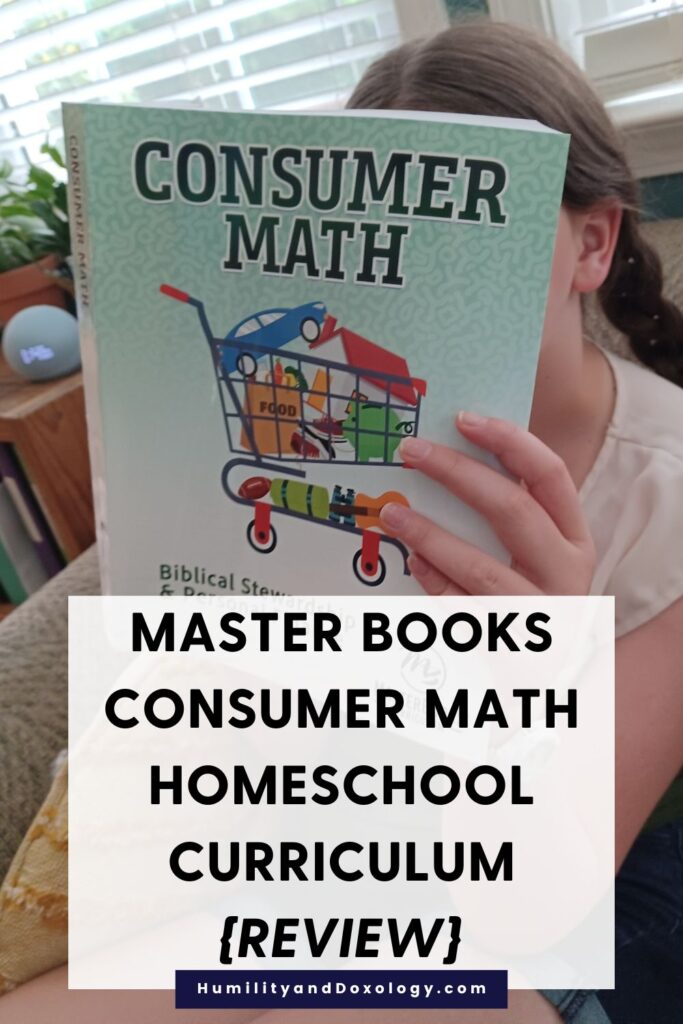 Master Books Consumer Math Homeschool Curriculum {REVIEW}