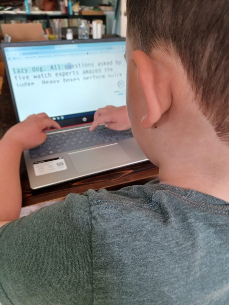 Learn to Type with Confidence Homeschool Keyboarding Curriculum with Typesy