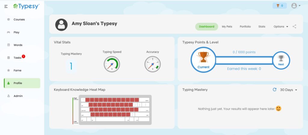 Learn to Type with Confidence Homeschool Keyboarding Curriculum with Typesy