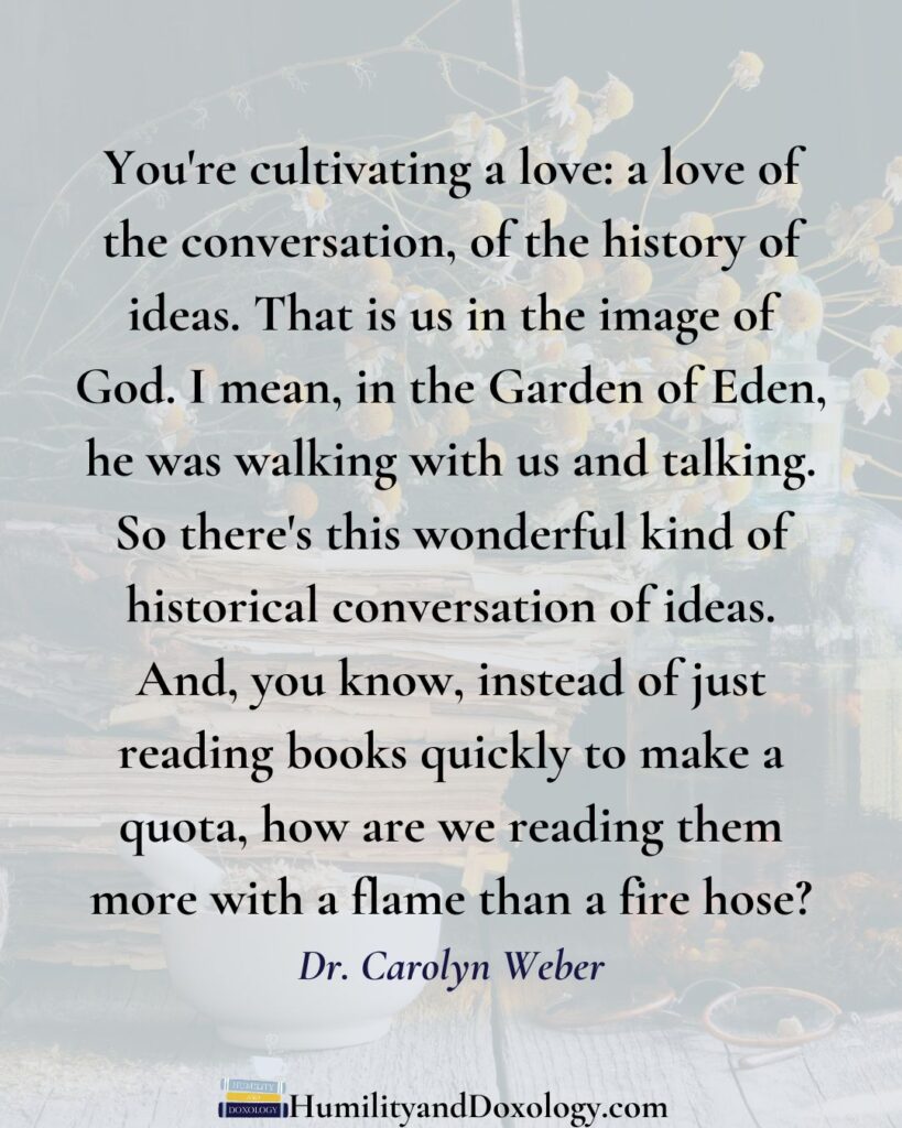Homeschool Conversations Faith, Story, and a Literary Life with Dr. Carolyn Weber