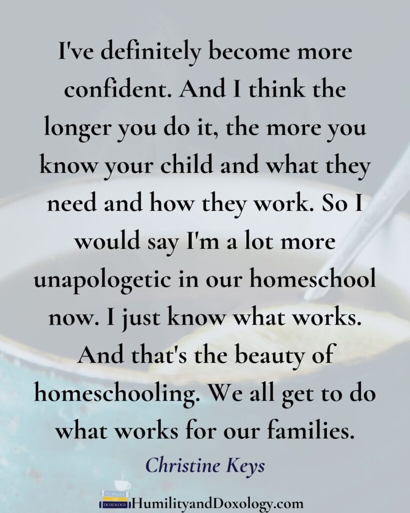 Homeschool Conversations Simplifying homeschooling Christine Keys