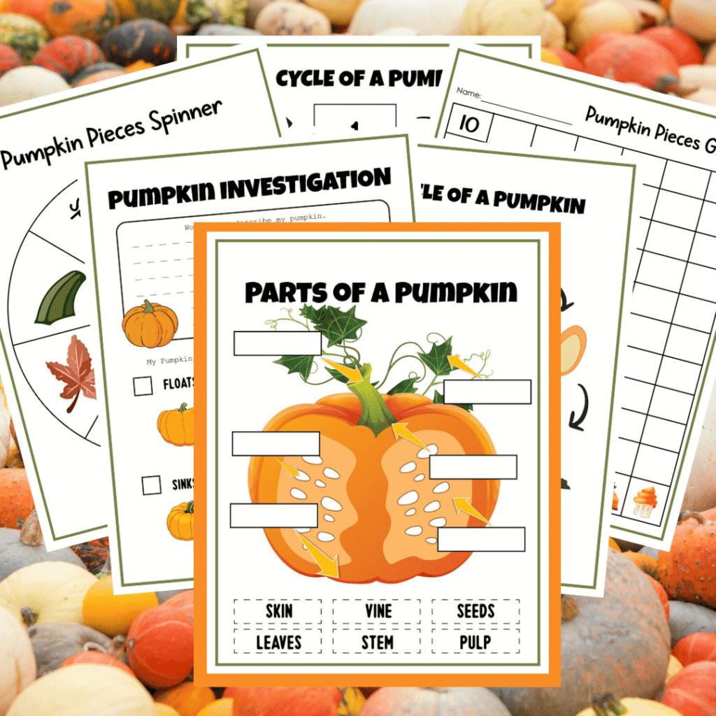 free pumpkin unit study waldock way