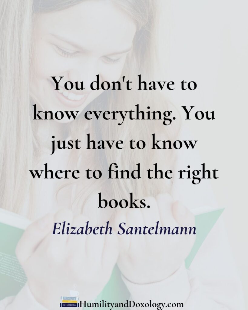 find the right books Simple Rhythms for Homeschool Success with Elizabeth Santelmann