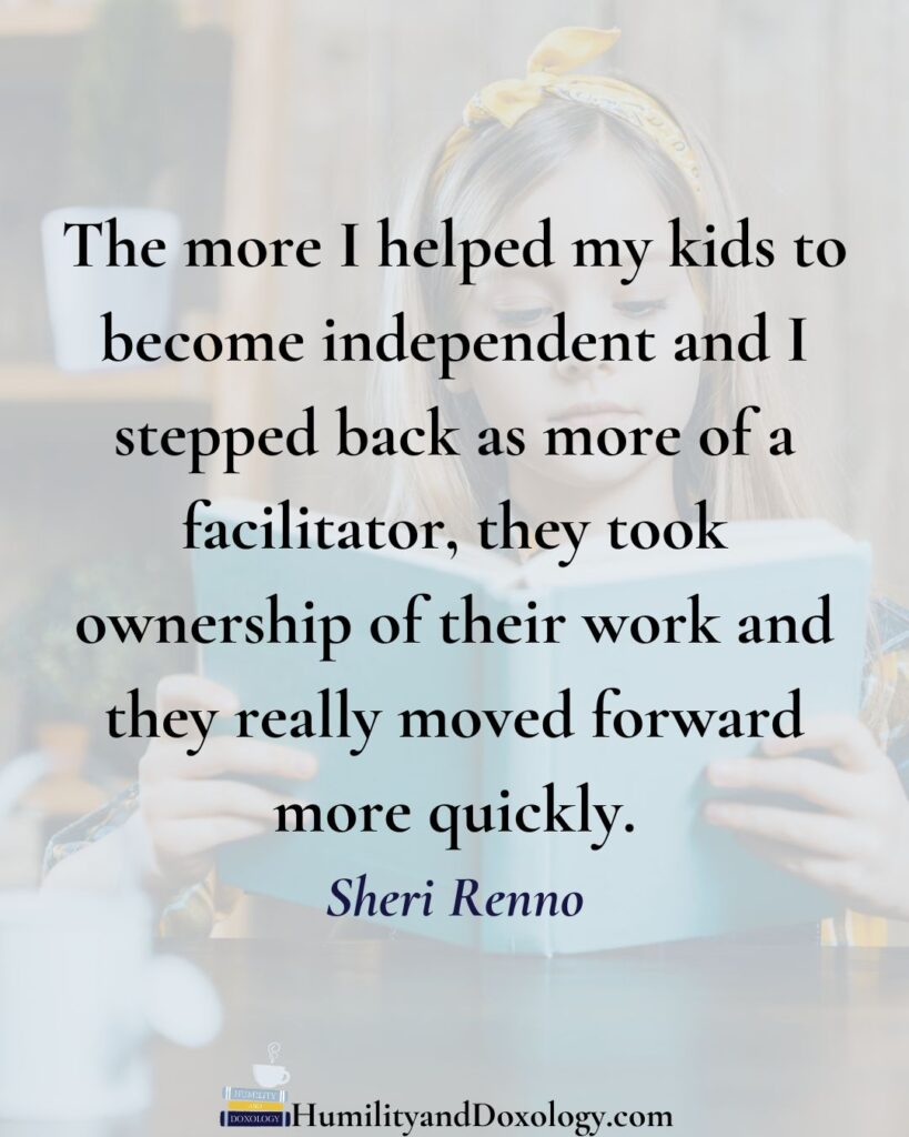 independence Discipleship the Heart of Home Education (with Sheri Renno)