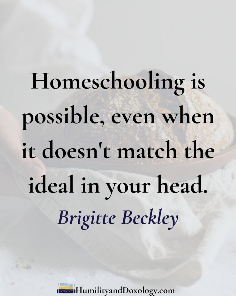 possible even if not ideal The Truth About Starting Homeschooling Brandon Brigitte Beckley Made2Homeschool