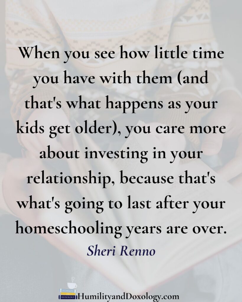relationships priority Discipleship the Heart of Home Education (with Sheri Renno)