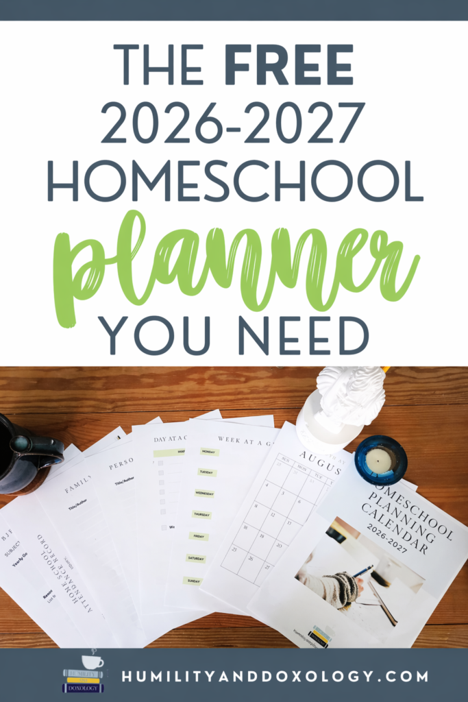 free homeschool planner calendar printables homeschooling planning